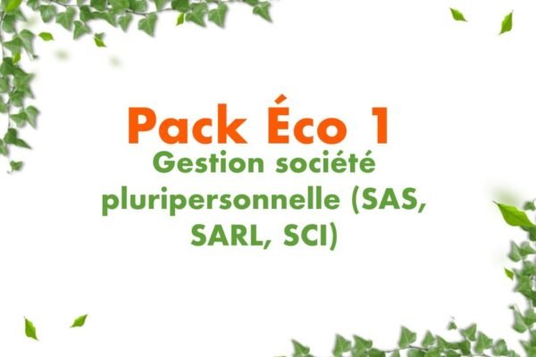 pack éco 1 gestion SAS, SARL, SCI