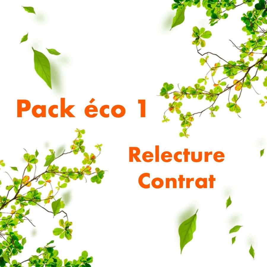 pack éco 1 relecture contrat