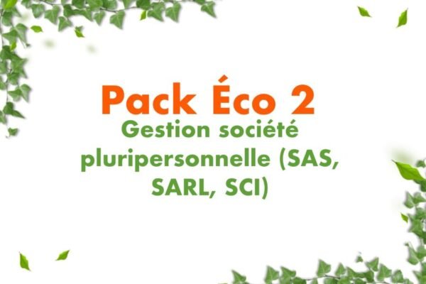 pack éco 2 gestion SAS, SARL, SCI