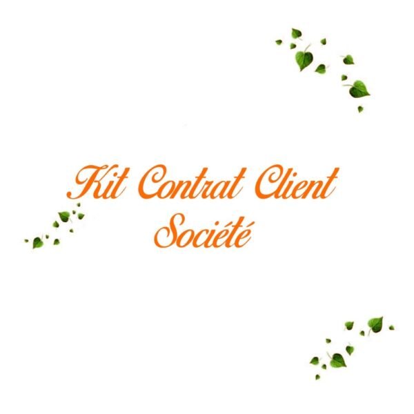 kit contrat client société