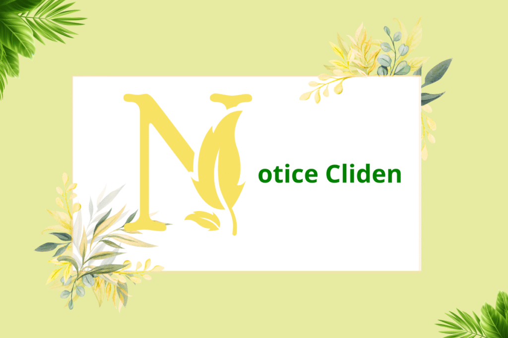 notice cliden